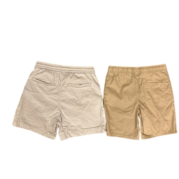 2 khaki bundle, Wonder Nation youth kahki shorts, Abercrombie & Fitch khakis. - Picture 2 of 11